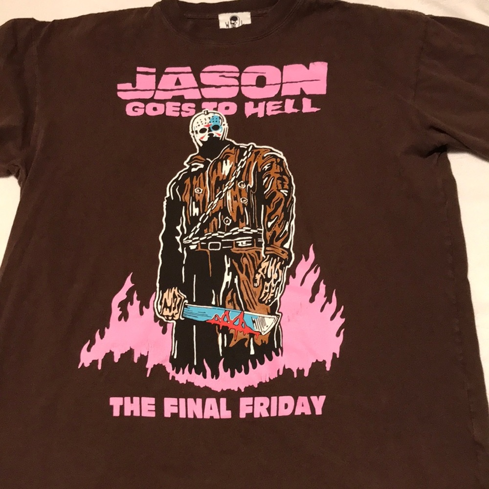 Warren lotas “jason goes to hell” tee. Mens size Large